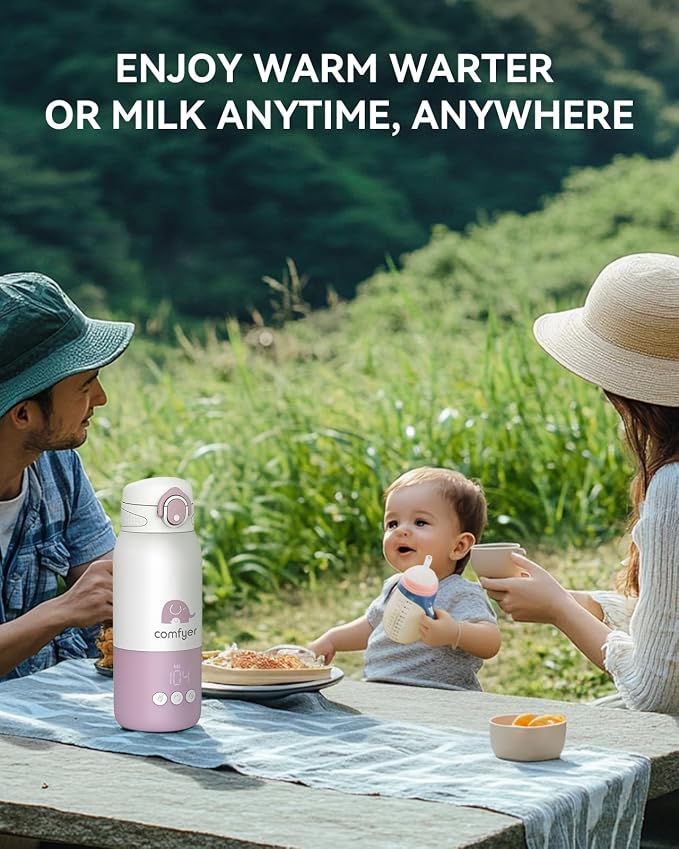 Portable Baby Bottle Warmer for Travel, Portable Milk Warmer - Image 8