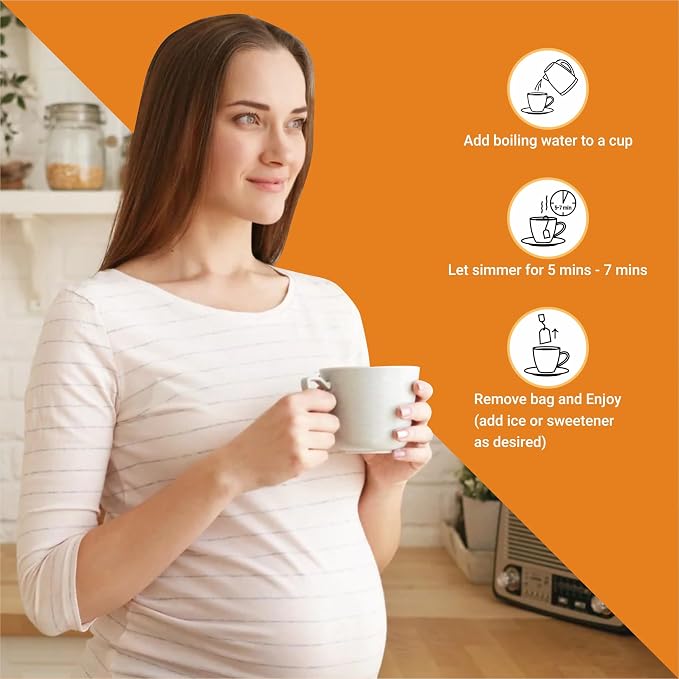 Go-Lacta Organic Moringa Tea – Increase Breast Milk Supply – Natural Lactation - Image 4