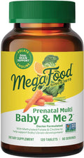 MegaFood Baby & Me 2 Prenatal Vitamin and Minerals by MegaFood