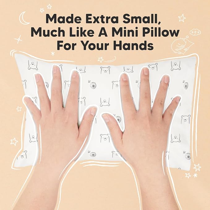 Mini Toddler Pillow with Pillowcase - Image 5
