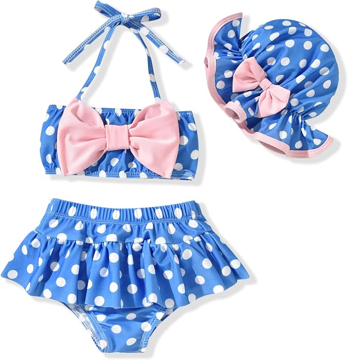 Aalizzwell Baby Girl 2-Piece Bikini Swimsuit by Aalizzwell