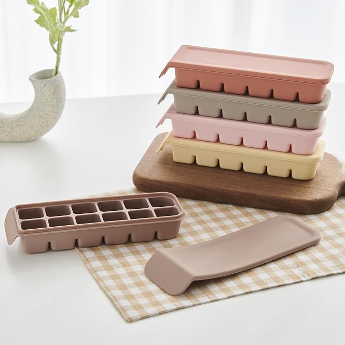 Silicone Freezer Trays with Lid, 0.5oz 12 Section - Image 6