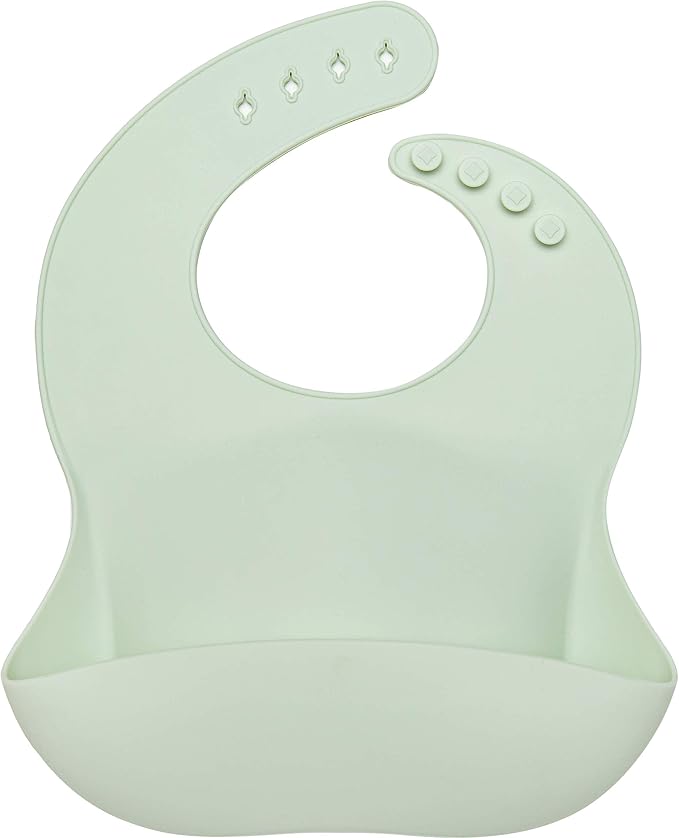 Loulou Lollipop Soft, Waterproof Silicone Feeding Bib by LoulouLollipop