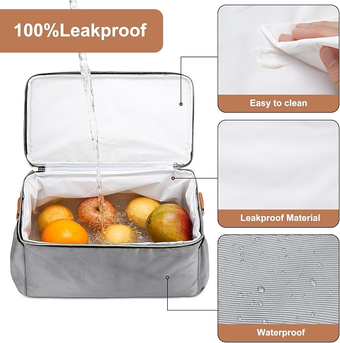 Breastmilk Cooler Bag with 6 Ice Pack, Wearable Breast Pump Bag Compatible with - Image 3