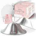 Cradle & Grace Pure 999 Silver Nursing Cups by CradleGrace