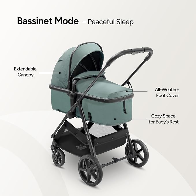 Mompush Wiz 2 in 1 Baby Stroller - Image 2