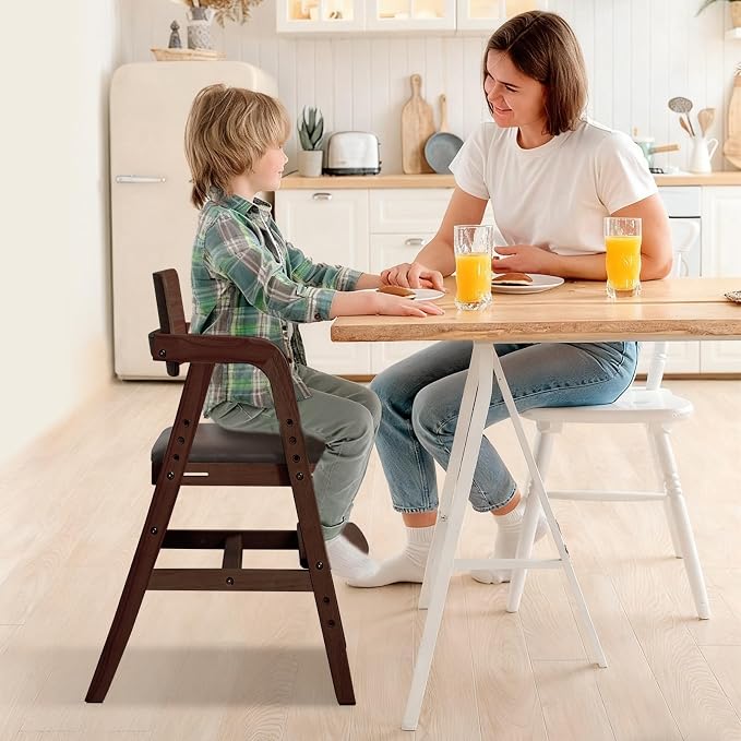 Solid Wood high Chairs for Toddlers, High Chair Grows - Image 2