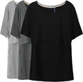 Smallshow Women's Maternity Nursing Tops Short Sleeve Breastfeeding Clothes by Smallshow