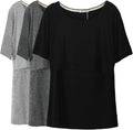Smallshow Women's Maternity Nursing Tops Short Sleeve Breastfeeding Clothes by Smallshow