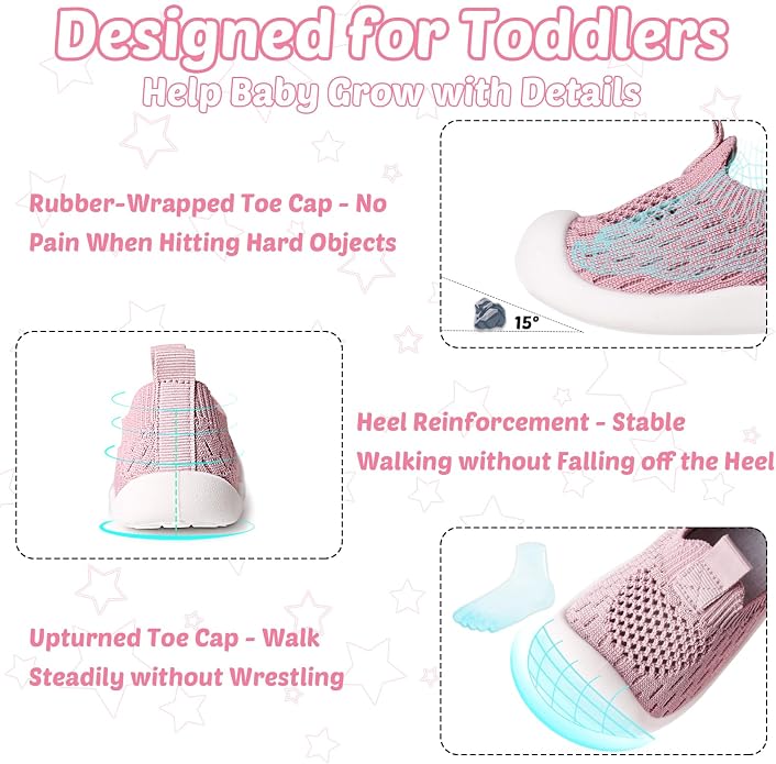 Baby Walking Shoes Toddler Girl Boy Soft Sole Breathable Cotton Canvas Shoes - Image 6