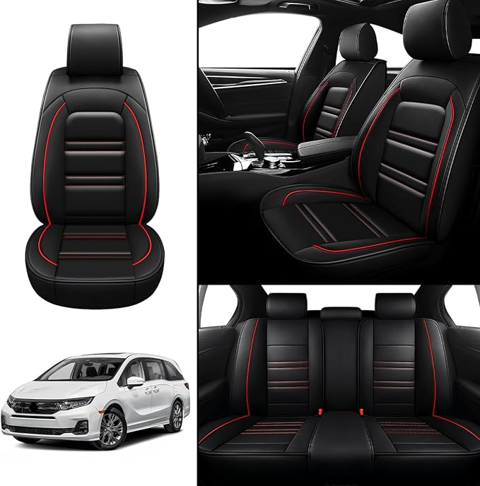 Seat Covers for Honda Odyssey 2005-2025 | 5-Seats Leather Seat Covers - Image 2