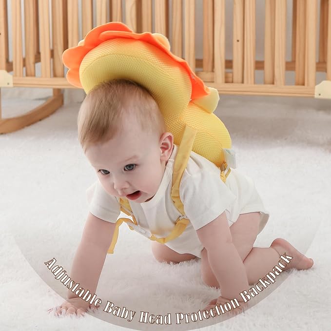 Baby Head Protector Backpack -Soft & Lightweight Pads - Image 5