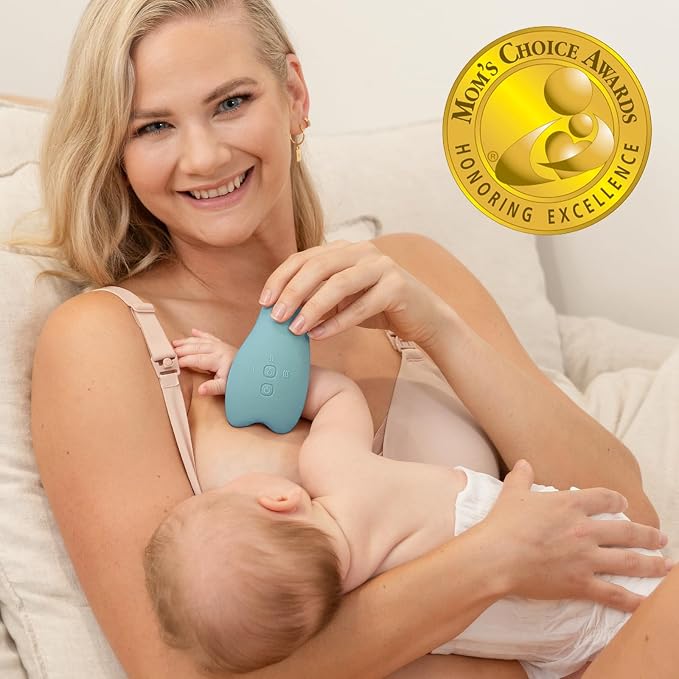 Momcozy Warming Lactation Massager 2-in-1, Soft Breast Massager - Image 4