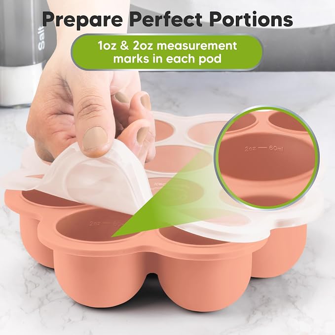 KeaBabies Silicone Food Freezer Trays - Image 6