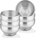 LIANYU Stainless Steel Kids Bowls, 12oz Small Kids Toddler Bowls Set of 6 by LIANYU