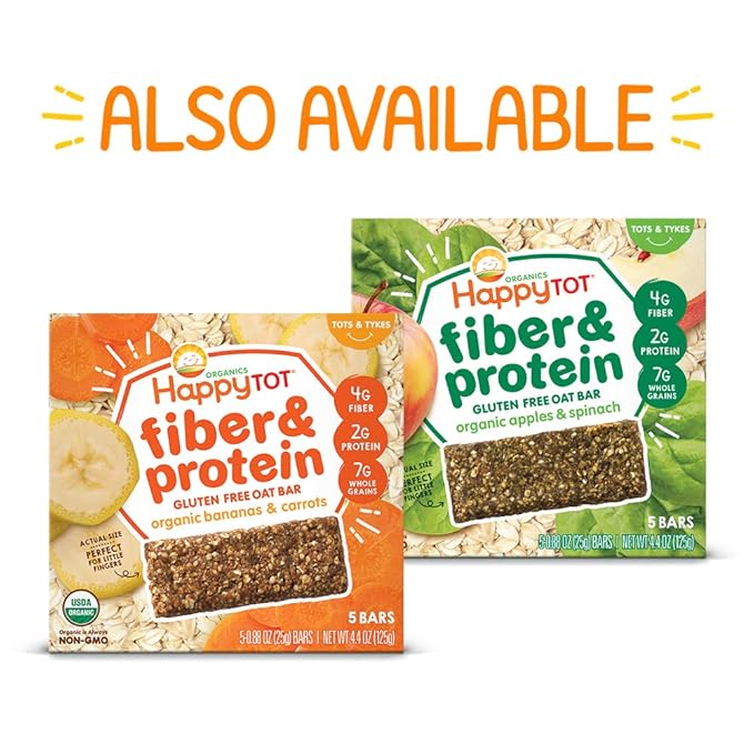 Happy Tot Organics Stage 4 Baby Food Pouches, Gluten Free, Vegan Snack - Image 5