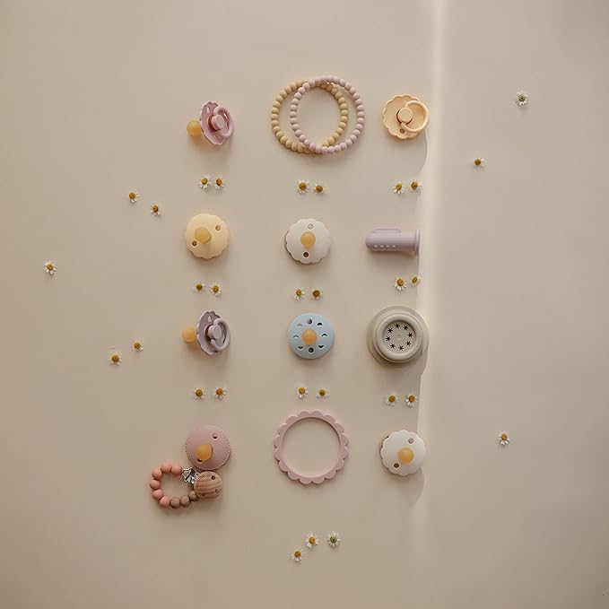 mushie 100% Silicone Baby Pacifier Clip BPA Free | Eva - Image 5