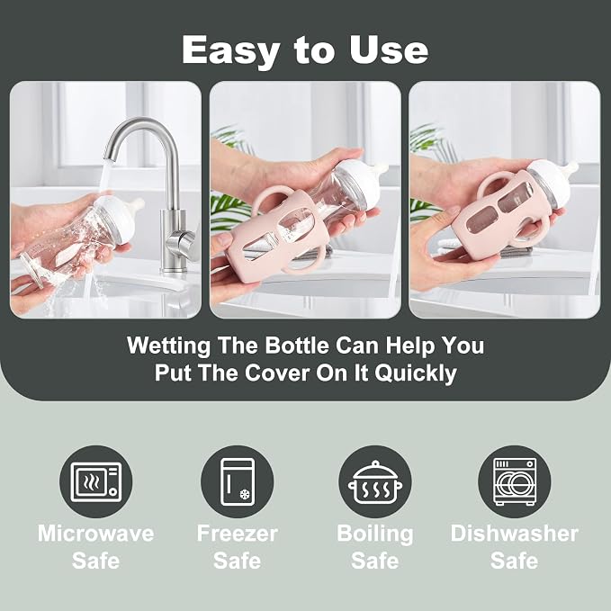3PCS Philips Avent Glass Bottle Silicone Sleeves - Image 7