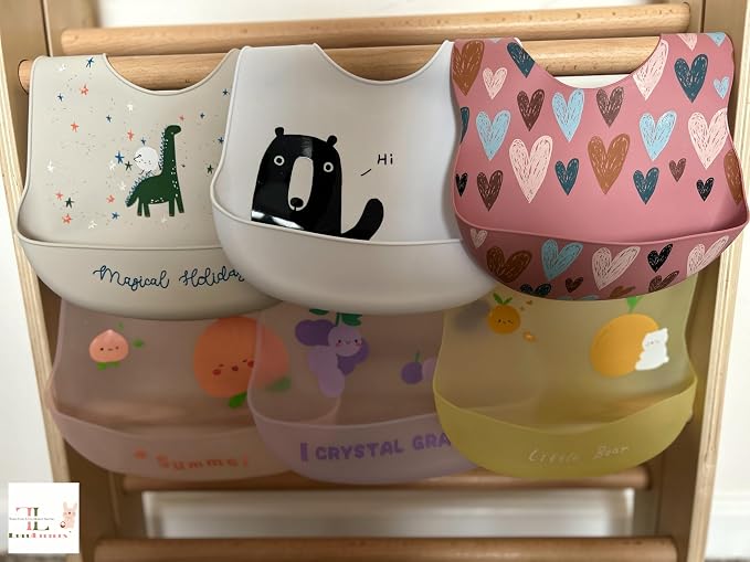 BPA-Free Silicone Baby Bibs - Image 4