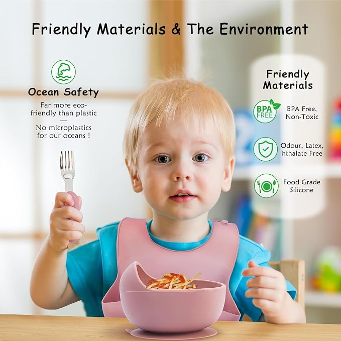 Baby Feeding Set, Toddler Led Weaning Utensils Set - Image 8