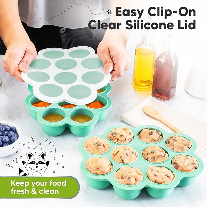 KeaBabies Silicone Food Freezer Trays - Image 4