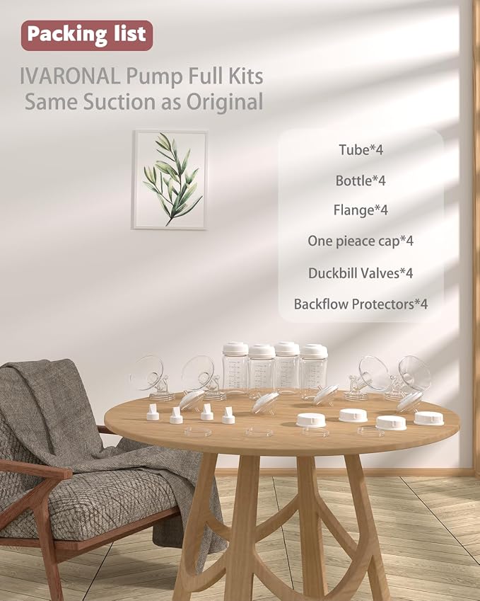 4packs 22mm Full Breast Replacement Pump Parts - Image 8