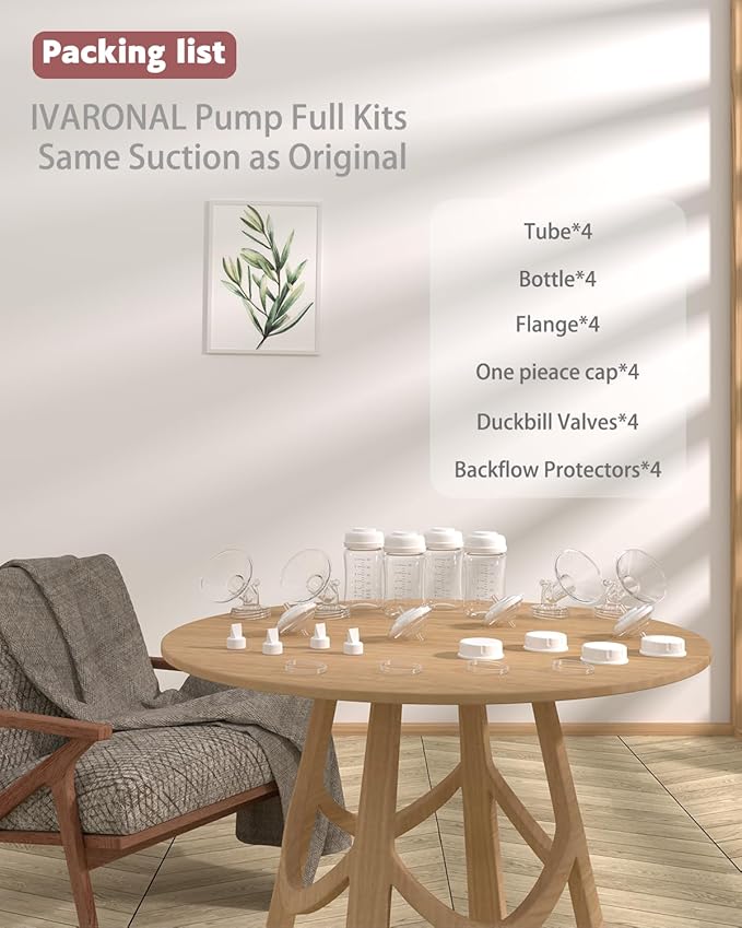 4packs 26mm Full Breast Replacement Pump Parts - Image 8