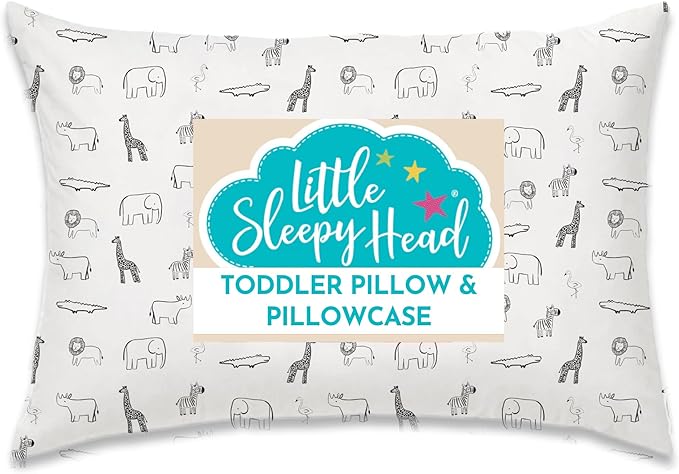 Little Sleepy Head Toddler Pillow by LittleSleepyHead
