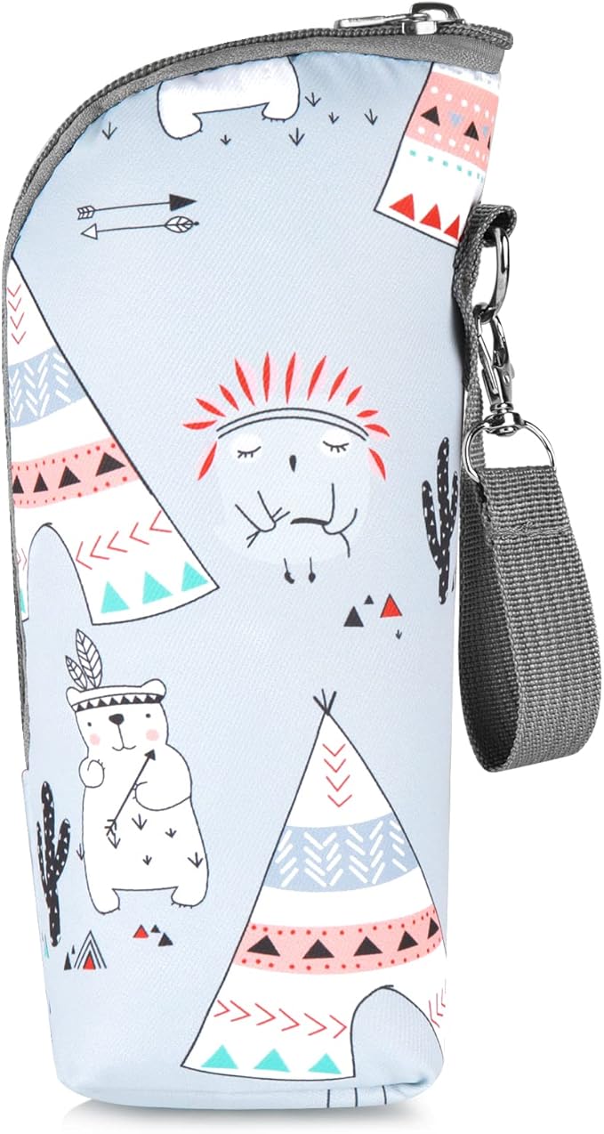 Accmor Baby Bottle Tote Bags, Insulated Breastmilk Cooler Bag, Nursing Bottle - Image 2