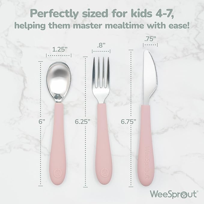 Kids Stainless Steel Utensils Set - Image 3
