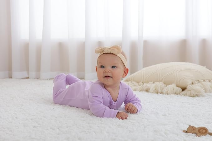 GUISBY Long Sleeve Baby Footed Pajamas - Image 6
