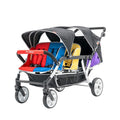 Familidoo H6E 6 seat Baby Stroller- Double Canopy by Familidoo