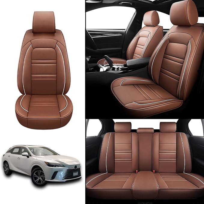 Seat Covers for Lexus Car rx350 2007-2024 | 5-Seats Leather Seat Covers - Image 2