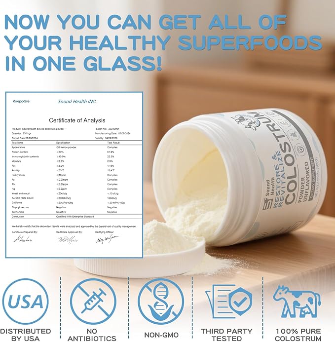 Colostrum Supplement Powder for Humans - Image 4