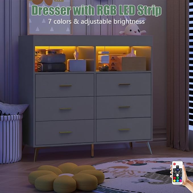 GarveeHome Dresser for Bedroom - Image 5