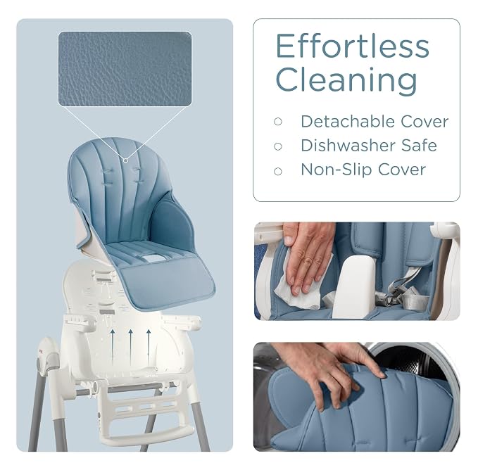 KÜB 3-in-1 Foldable Baby High Chair | Multifunctional Infant High Chairs - Image 3