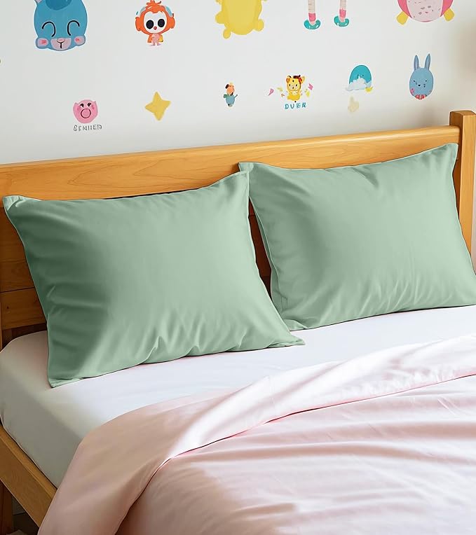 Deep Dream Toddler Pillowcases for 13x18 Pillow 2 Pack, 100% Cotton Travel - Image 5