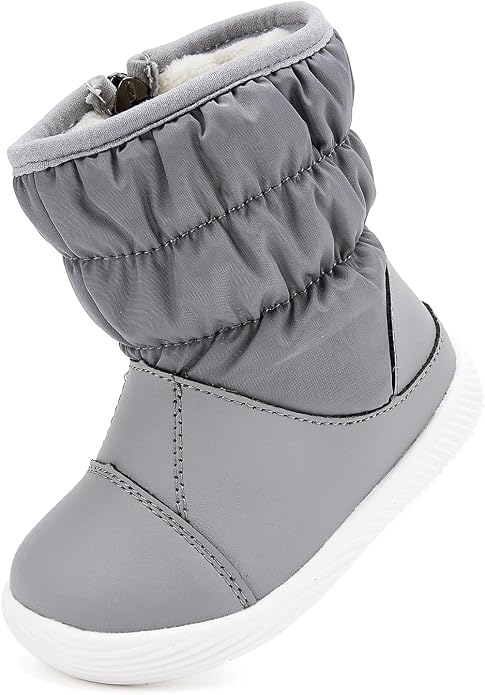 BMCiTYBM Baby Boy Girl Snow Boots Waterproof Winter Warm Booties Nonslip - Image 3