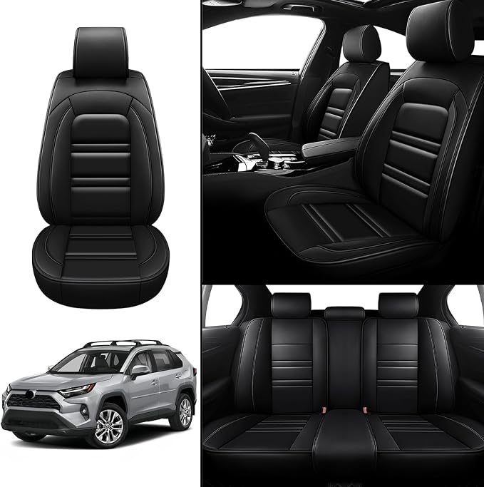 Seat Covers for Toyota Tacoma 2007-2025 | 5-Seats Leather Seat Covers - Image 2