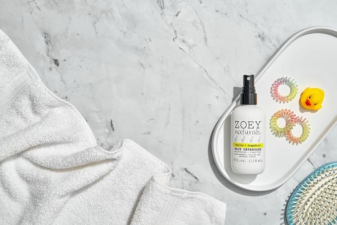 Zoey Naturals - Vanilla Grapefruit Hair Detangler Spray - Image 9