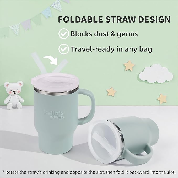 Bella's Friends Handy Mini Tumbler – Adorable 9 oz Sippy Cup - Image 6