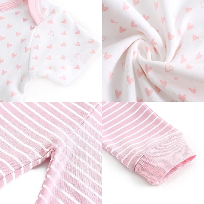 Newborn Layette Gift Set 27-Piece Baby Girl Clothes Bodysuits, Pants Essentials - Image 6