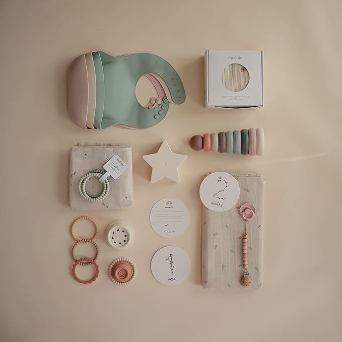 mushie Muslin Baby Swaddle Blanket | 100% Organic Cotton - Image 5