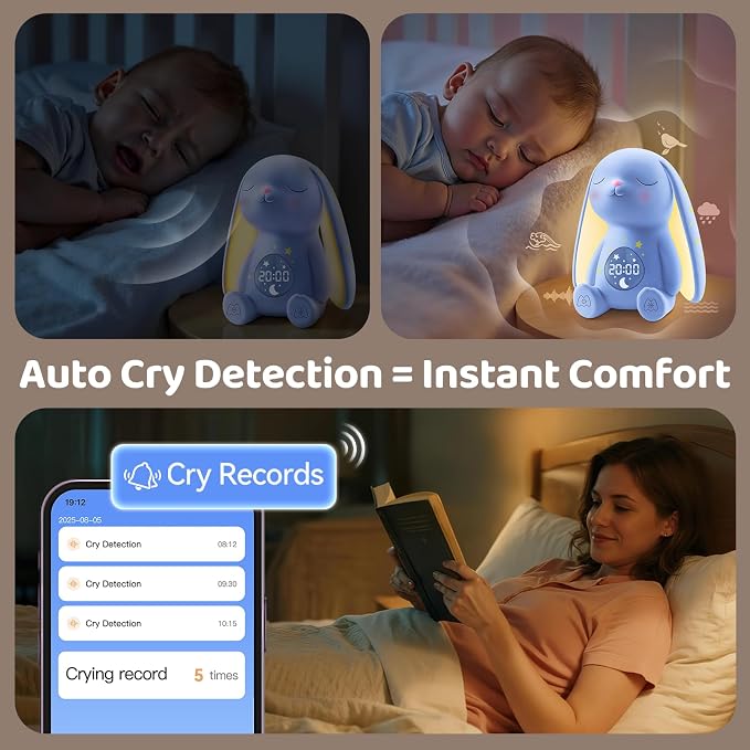 2025 Mom's Choice Awards | White Noise Sound Machine Baby - Image 7