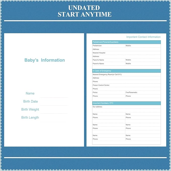 Baby's Daily Care Planner - Image 4