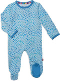 Magnetic Me Boys Modal Magnetic Baby Footie Pajamas | Silky Soft Modal Fabric | by magneticme