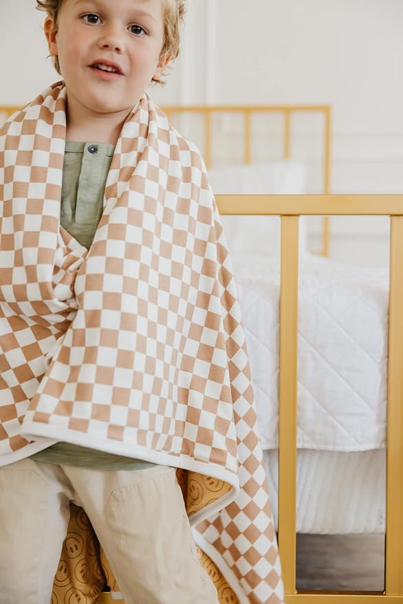 Copper Pearl Vance Three-Layer Baby Blanket: Soft Quilts - Image 7