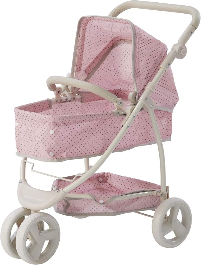 Olivia's Little World 2-in-1 Convertible Baby Doll Stroller by OliviasLittleWorld