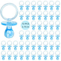 72 Pcs Baby Shower Pacifiers, 2.75’’ Plastic Pacifiers by XINHUIDALSQ