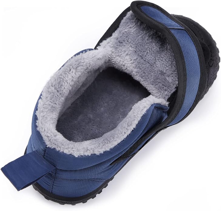BMCiTYBM Toddler Baby Snow Boots Winter Shoes Boys Girls Cold Weather Baby Faux - Image 4